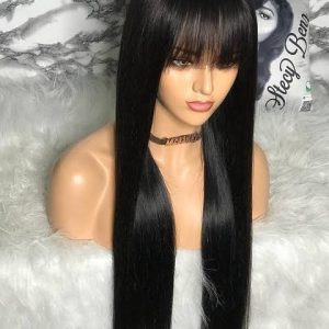 Beautiful Fringe Long Straight Hair Wig